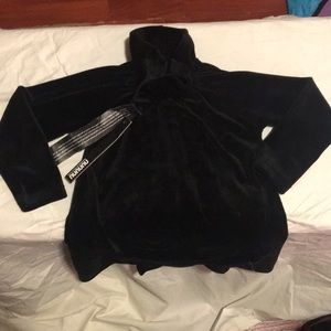 NUNUNU black velvet dress